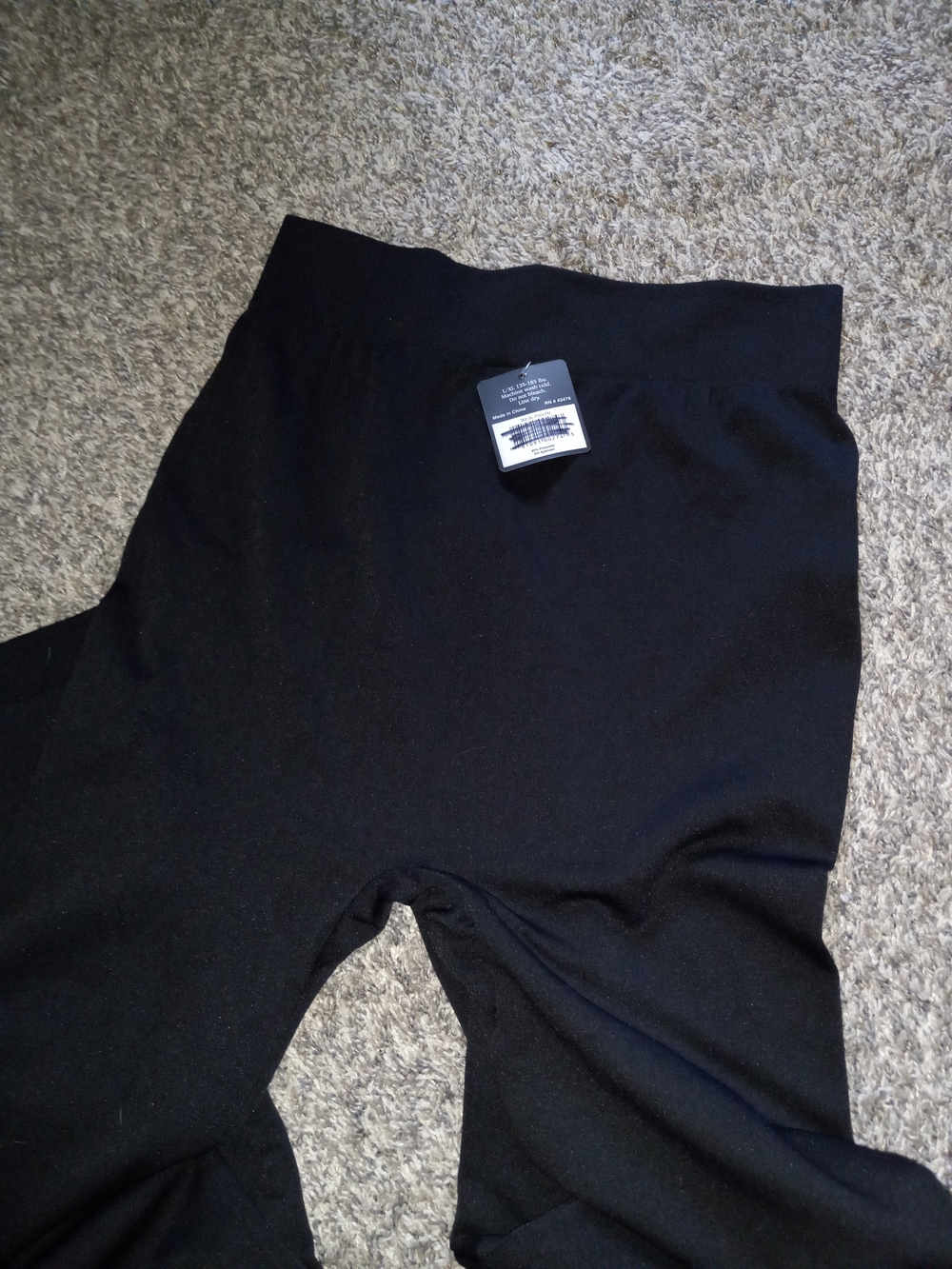 Black Women's High-Waist Stretch Leggings